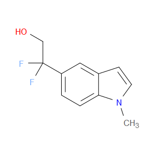 β,β-Difluoro-1-methyl-1H-indole-5-ethanol