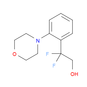 β,β-Difluoro-2-(4-morpholinyl)benzeneethanol