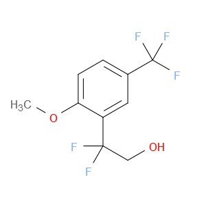 β,β-Difluoro-2-methoxy-5-(trifluoromethyl)benzeneethanol