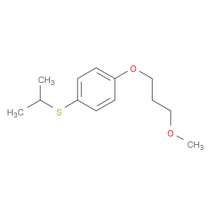 isopropyl(4-(3-methoxypropoxy)phenyl)sulfane