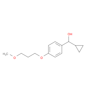 cyclopropyl(4-(3-methoxypropoxy)phenyl)methanol