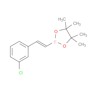 E-2-(3-Chlorophenyl)vinylboronic acid, pinacol ester