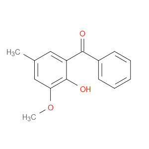 Benzophenone, 2-hydroxy-3-methoxy-5-methyl-
