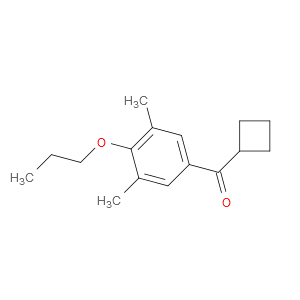 cyclobutyl(3,5-dimethyl-4-propoxyphenyl)methanone