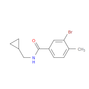 3-Bromo-N-(cyclopropylmethyl)-4-methylbenzamide
