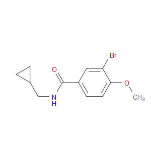 3-Bromo-N-(cyclopropylmethyl)-4-methoxybenzamide