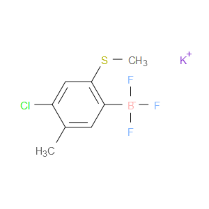potassium (4-chloro-5-methyl-2-(methylthio)phenyl)trifluoroborate
