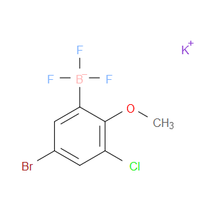 potassium (5-bromo-3-chloro-2-methoxyphenyl)trifluoroborate