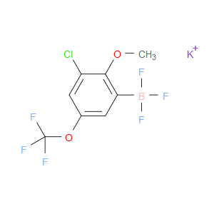 potassium (3-chloro-2-methoxy-5-(trifluoromethoxy)phenyl)trifluoroborate