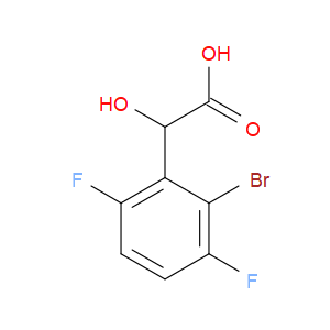 2-Bromo-3,6-difluoro-α-hydroxybenzeneacetic acid