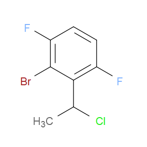2-Bromo-3-(1-chloroethyl)-1,4-difluorobenzene