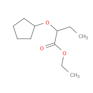 Ethyl 2-(cyclopentyloxy)butanoate
