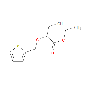 Ethyl 2-(2-thienylmethoxy)butanoate