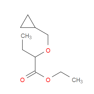 Ethyl 2-(cyclopropylmethoxy)butanoate