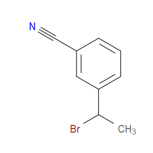 Benzonitrile, 3-(1-bromoethyl)-