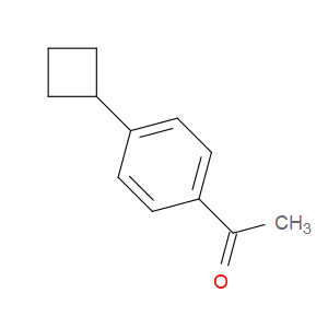 1-(4-Cyclobutylphenyl)ethanone