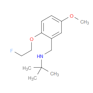 N-(1,1-Dimethylethyl)-2-(2-fluoroethoxy)-5-methoxybenzenemethanamine