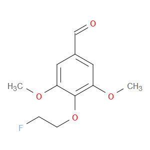 4-(2-Fluoroethoxy)-3,5-dimethoxybenzaldehyde
