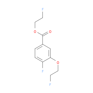 2-Fluoroethyl 4-fluoro-3-(2-fluoroethoxy)benzoate