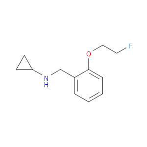 N-Cyclopropyl-2-(2-fluoroethoxy)benzenemethanamine