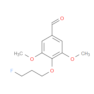 4-(3-Fluoropropoxy)-3,5-dimethoxybenzaldehyde