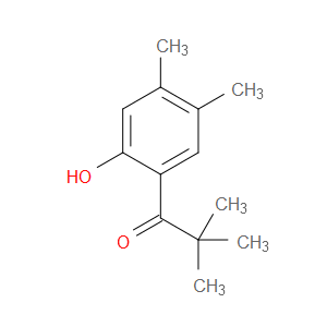 1-(2-Hydroxy-4,5-dimethylphenyl)-2,2-dimethyl-1-propanone