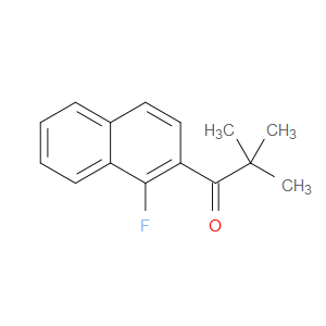 1-(1-Fluoro-2-naphthalenyl)-2,2-dimethyl-1-propanone