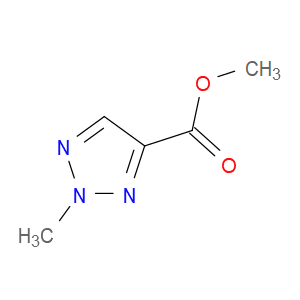 2H-1,2,3-Triazole-4-carboxylic acid, 2-methyl-, methyl ester