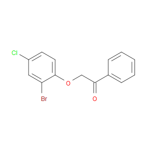 Ethanone, 2-(2-bromo-4-chlorophenoxy)-1-phenyl-