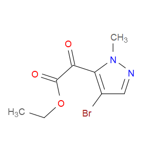 ethyl 2-(4-bromo-1-methyl-1H-pyrazol-5-yl)-2-oxoacetate