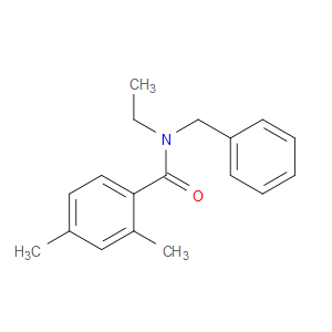 N-Ethyl-2,4-dimethyl-N-(phenylmethyl)benzamide