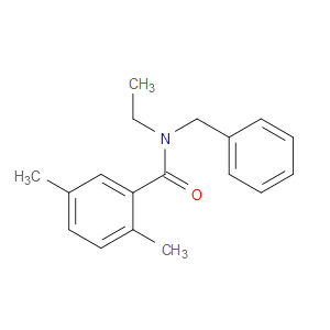 N-Ethyl-2,5-dimethyl-N-(phenylmethyl)benzamide
