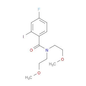 4-Fluoro-2-iodo-N,N-bis(2-methoxyethyl)benzamide