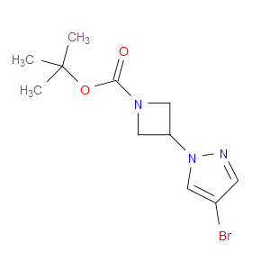 tert-butyl 3-(4-bromo-1H-pyrazol-1-yl)azetidine-1-carboxylate