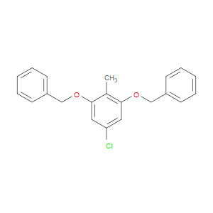 (((5-chloro-2-methyl-1,3-phenylene)bis(oxy))bis(methylene))dibenzene