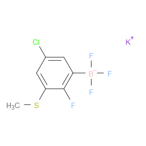potassium (5-chloro-2-fluoro-3-(methylthio)phenyl)trifluoroborate