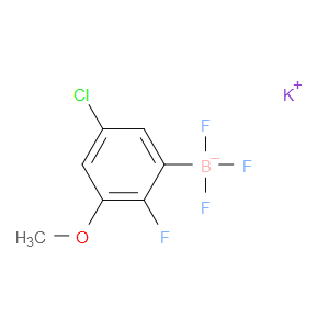 potassium (5-chloro-2-fluoro-3-methoxyphenyl)trifluoroborate