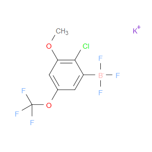 potassium (2-chloro-3-methoxy-5-(trifluoromethoxy)phenyl)trifluoroborate