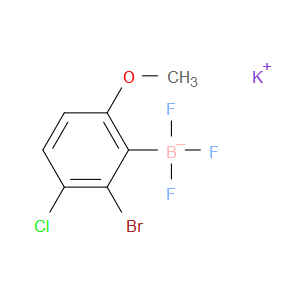 potassium (2-bromo-3-chloro-6-methoxyphenyl)trifluoroborate