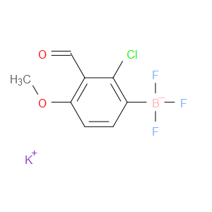 potassium (2-chloro-3-formyl-4-methoxyphenyl)trifluoroborate