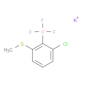 potassium (2-chloro-6-(methylthio)phenyl)trifluoroborate