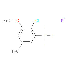potassium (2-chloro-3-methoxy-5-methylphenyl)trifluoroborate