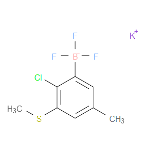 potassium (2-chloro-5-methyl-3-(methylthio)phenyl)trifluoroborate