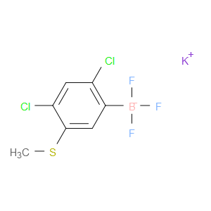 potassium (2,4-dichloro-5-(methylthio)phenyl)trifluoroborate