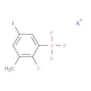 potassium trifluoro(2-fluoro-5-iodo-3-methylphenyl)borate