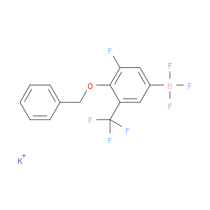 potassium (4-(benzyloxy)-3-fluoro-5-(trifluoromethyl)phenyl)trifluoroborate