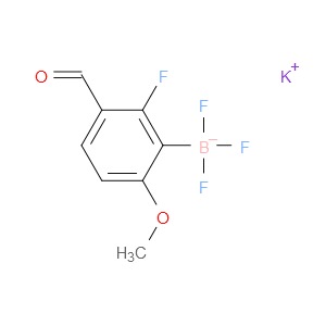 potassium trifluoro(2-fluoro-3-formyl-6-methoxyphenyl)borate