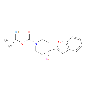tert-butyl 4-(benzofuran-2-yl)-4-hydroxypiperidine-1-carboxylate