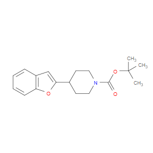 tert-butyl 4-(benzofuran-2-yl)piperidine-1-carboxylate