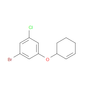 1-Bromo-3-chloro-5-(2-cyclohexen-1-yloxy)benzene